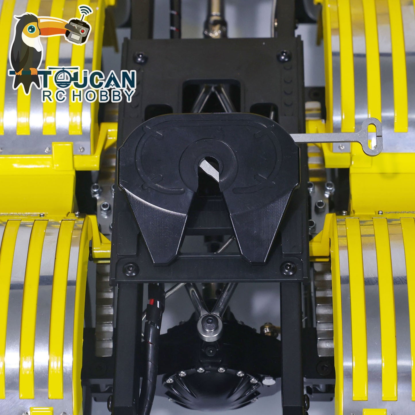 TOUCAN 1/14 RC Tractor Truck DIY 6x6 Remote Control Cars Painted Model Sound Light