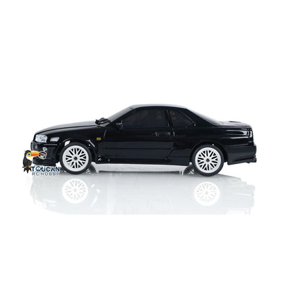 In Stock 1/18 4*2 Metal RWD RC Drift Car A99 Remote Control Racing Vehicles Model Electronic Toy Lights Battery Motor Servo USB Charging Cable