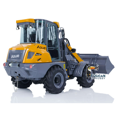 LESU AOUE MCL8 1/14 Metal 4x4 Hydraulic RC Loader A0015 with 4CH Reversing Valve Light Sound System for Construction Model Hobbyists