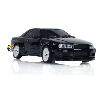 In Stock 1/18 4*2 Metal RWD RC Drift Car A99 Remote Control Racing Vehicles Model Electronic Toy Lights Battery Motor Servo USB Charging Cable