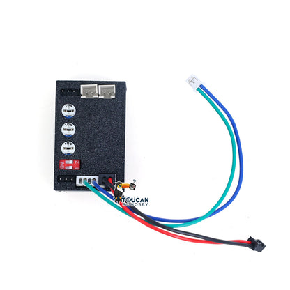 TOUCAN RC HOBBY Open Fire Smoke Flash Spare Parts for 1/16 RC Heng Long TK16 MainBoard Remote Controlled DIY RTR Ready-To-Run Tank Model