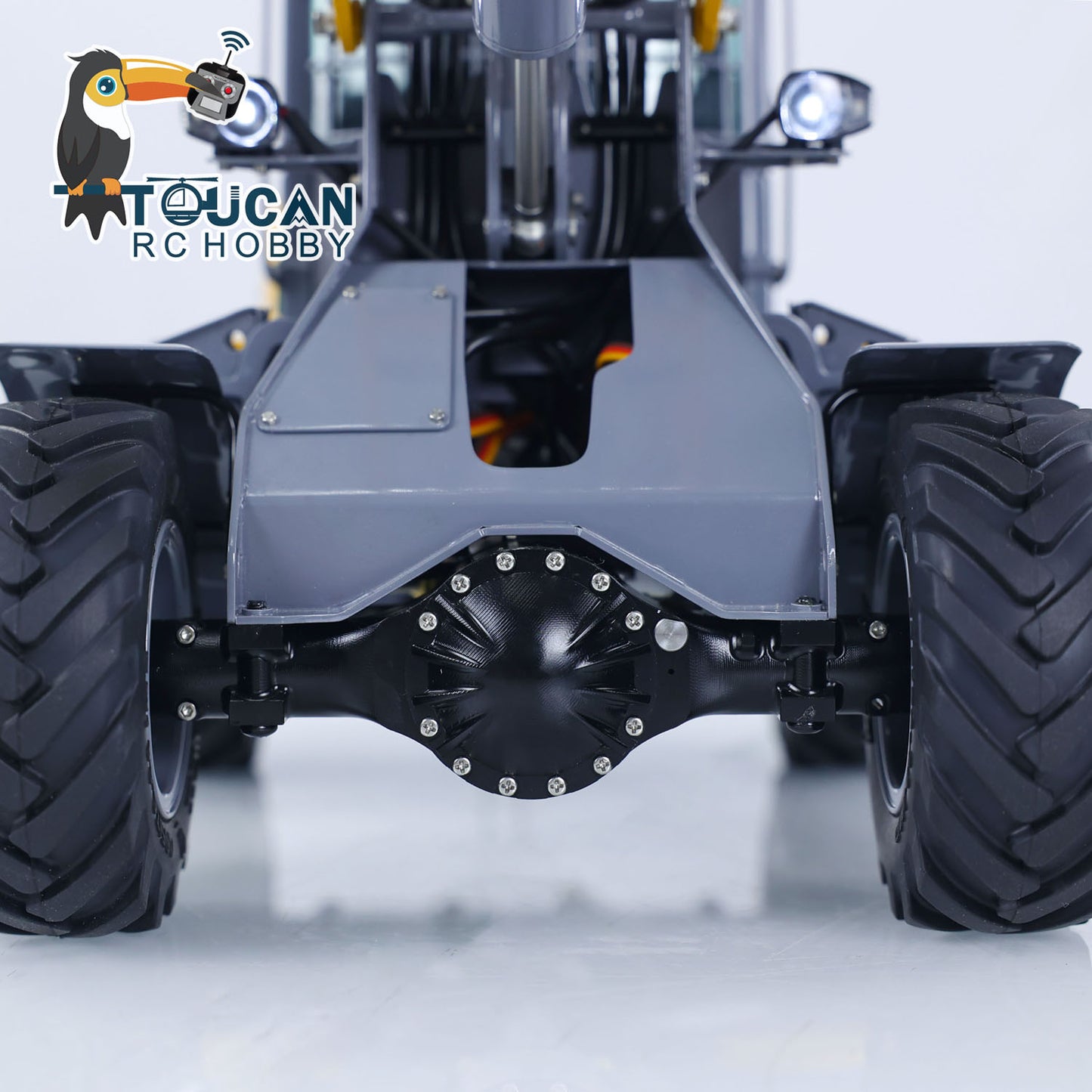 LESU AOUE MCL8 1/14 Metal 4x4 Hydraulic RC Loader A0015 with 4CH Reversing Valve Light Sound System for Construction Model Hobbyists