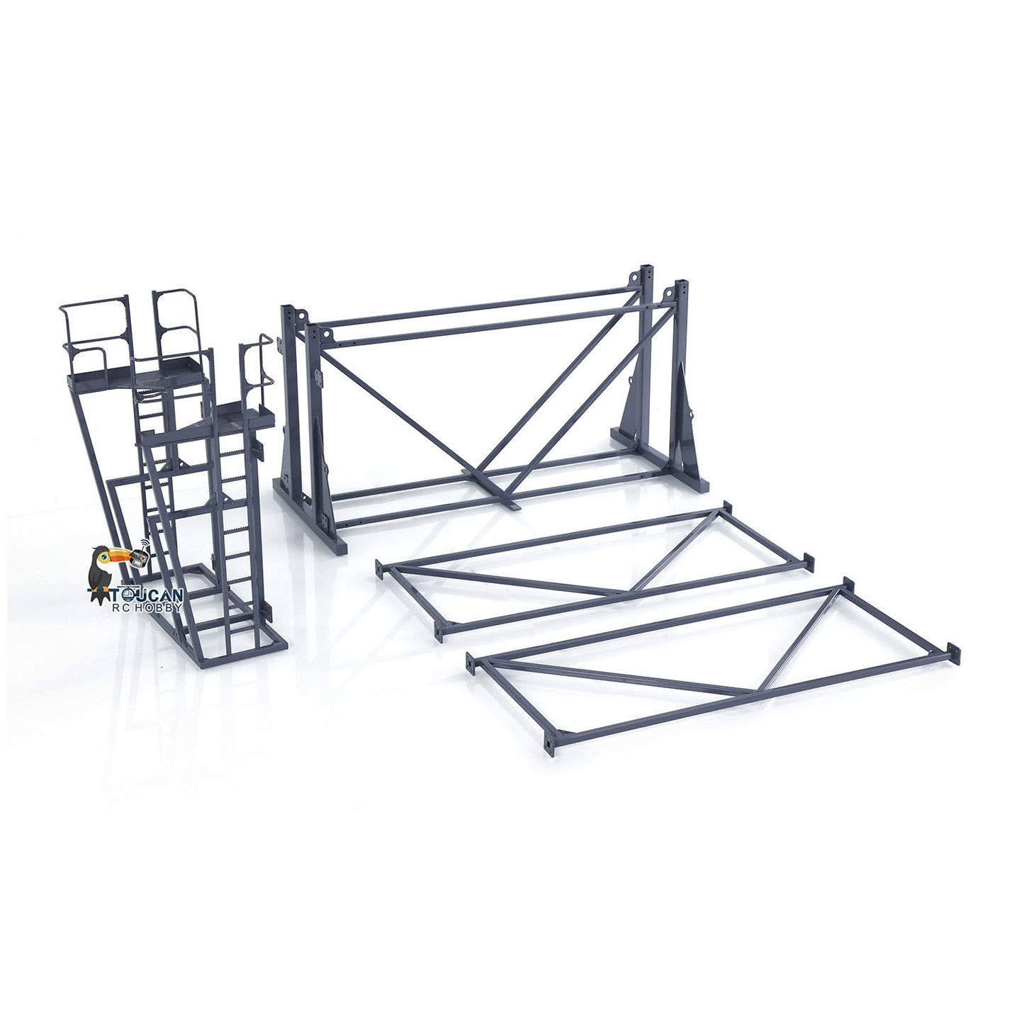 Second Hand LESU 1/14 RC Full Hydraulic Demolition Excavator LR960 RTR Digger Frsky XE Radio