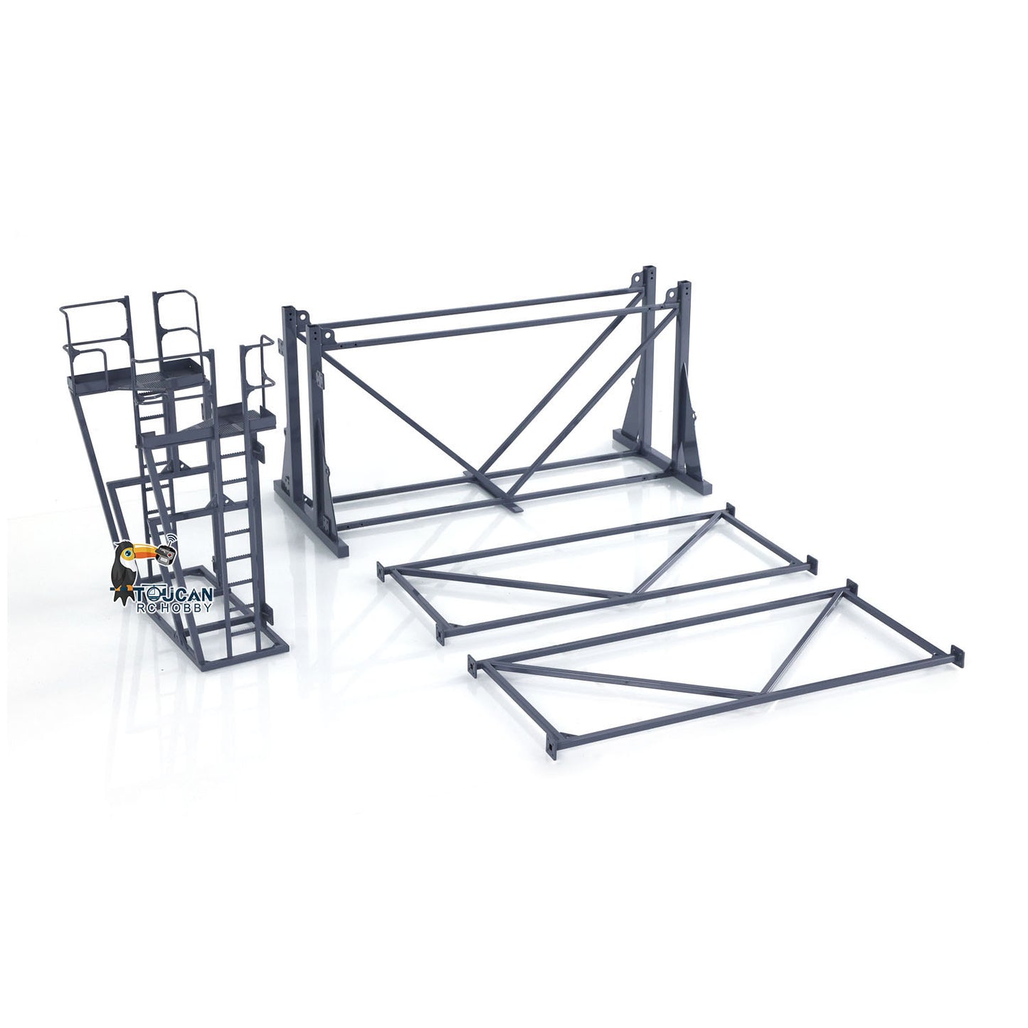 Second Hand Metal LESU 1/14 RC Full Hydraulic Excavator LR960 KIT DIY Demolition Arm Model