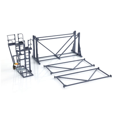 Second Hand Metal LESU 1/14 RC Full Hydraulic Excavator LR960 KIT DIY Demolition Arm Model