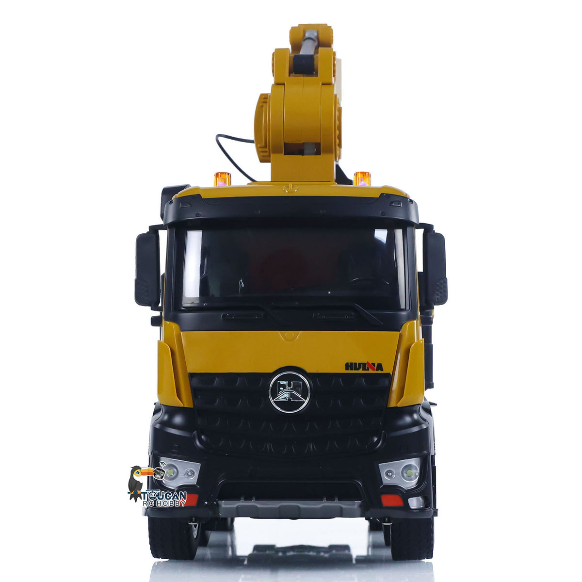 TOUCAN RC HOBBY US Stock HUINA 1538 1/14 RC Timber Grab Truck Dumper Remote Control Model Vehicles 2.4G Radio Battery Electric Car