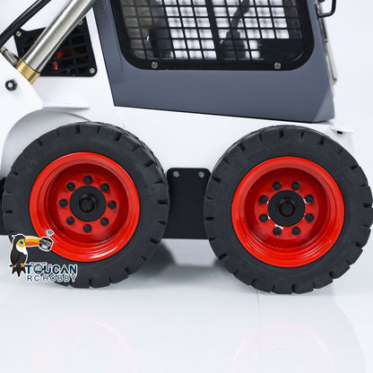 Toucanhobby SM450 1/14 Metal RC Hydraulic RTR Wheel Loader FlySky I6S Controller Light Sound System for Construction Model Enthusiast Outdoor