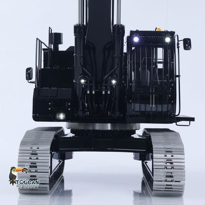 In Stock LESU Aoue ZX490 Metal 1/14 Remote Control Hydraulic Excavator Upgraded Heavy RC Digger Flysky Paladin PL18EV Lite Sound Smoke