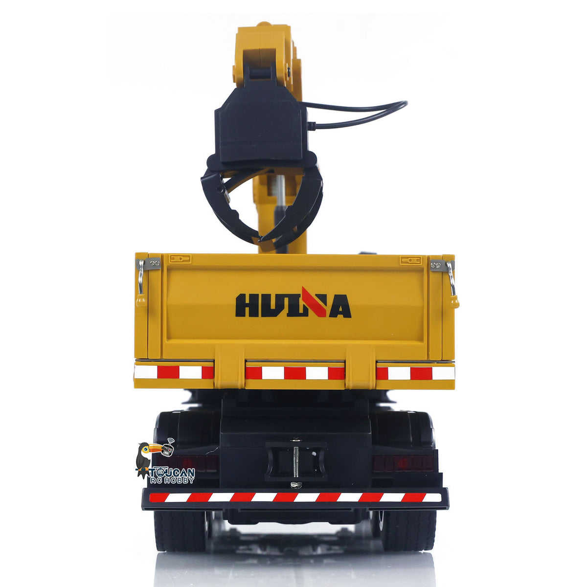 TOUCAN RC HOBBY US Stock HUINA 1538 1/14 RC Timber Grab Truck Dumper Remote Control Model Vehicles 2.4G Radio Battery Electric Car
