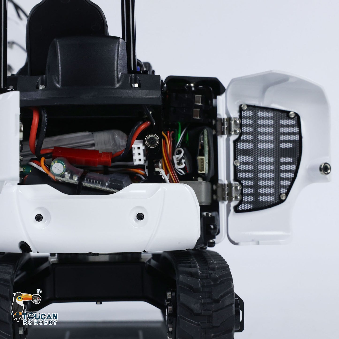 LESU PC30 1/14 Metal RC Hydraulic Excavator B0003 KIT/PNP Mini Digger 6CH Reversing Valve System Brushless Motor Lighting for Hobby Collectors