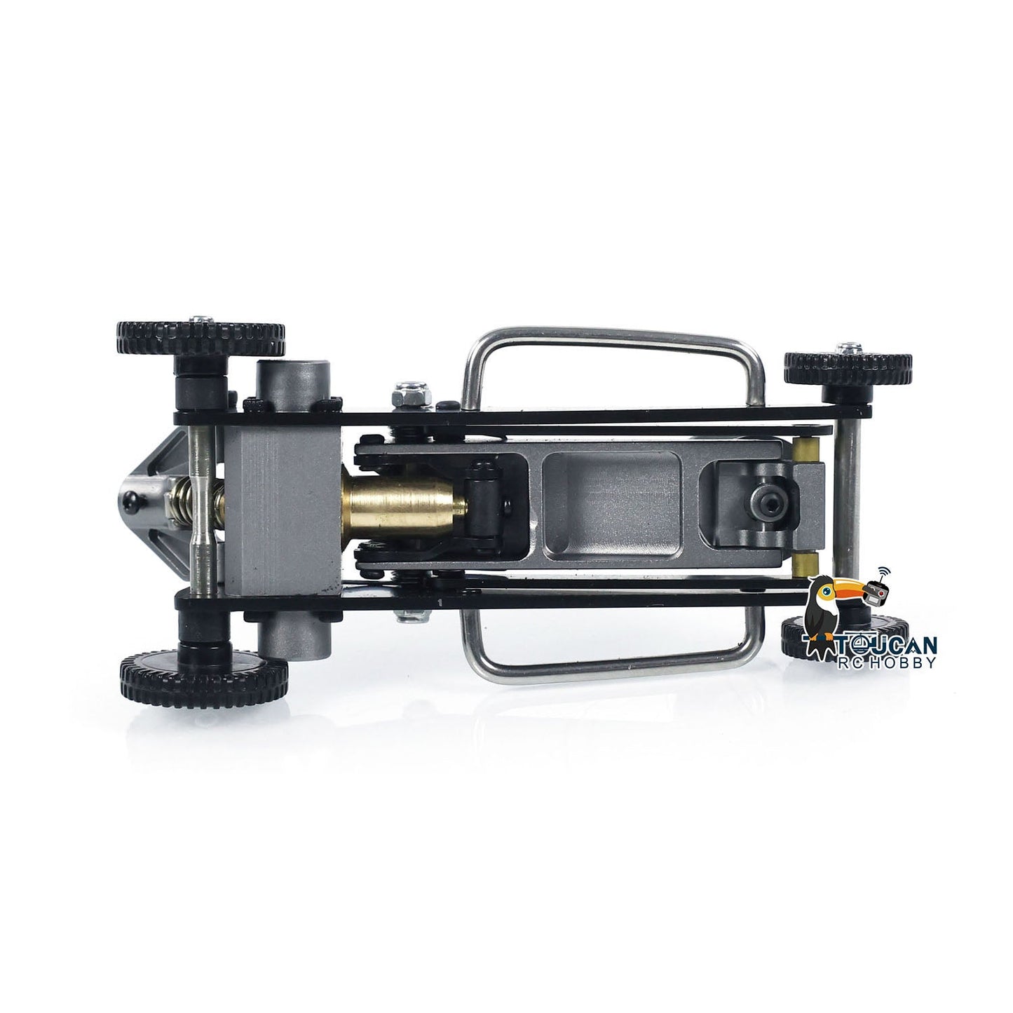 JDModel F150 1/10 Hydraulic Lifting Jack Tool/Metal Chassis RC Off-road Crawler Car ESC Servo Motor Radio System for Hobbyists