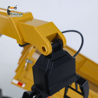 TOUCAN RC HOBBY US Stock HUINA 1538 1/14 RC Timber Grab Truck Dumper Remote Control Model Vehicles 2.4G Radio Battery Electric Car