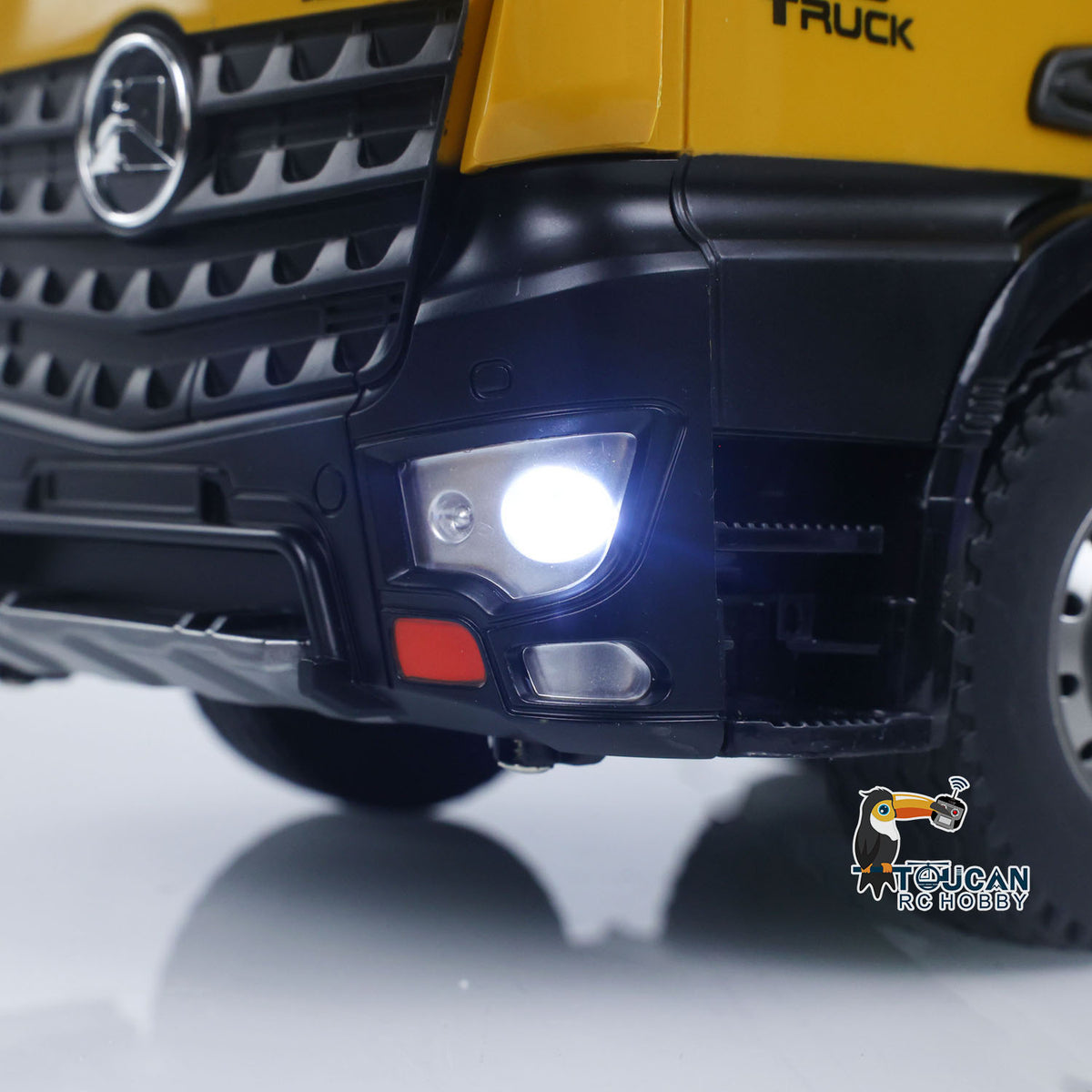 TOUCAN RC HOBBY US Stock HUINA 1538 1/14 RC Timber Grab Truck Dumper Remote Control Model Vehicles 2.4G Radio Battery Electric Car