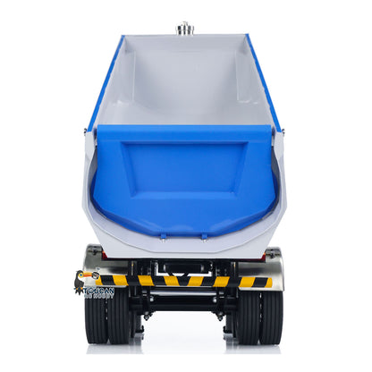 LESU 1/14 Metal RC Hydraulic Lifting Semi-tipper Model with A0006 Electric Legs for RC Tractor Truck DIY Builders Backyard Fun
