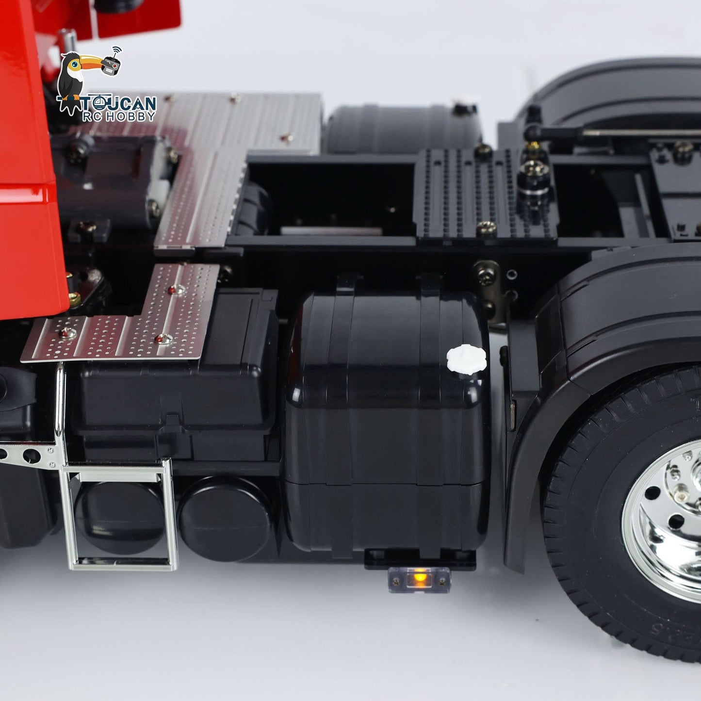 Customized TAMIYA 56348 1/14 3363 6x4 RC Tractor Truck RTR Lorry Car Electric Construction Vehicle Model ST8 Radio Battery Light Sound Toy