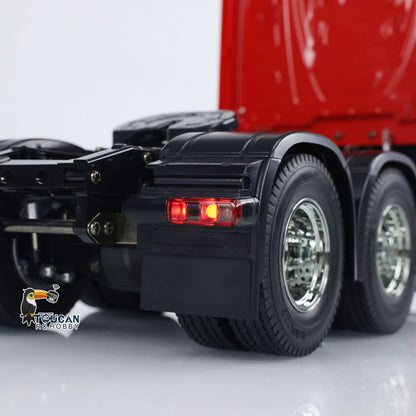 Customized TAMIYA 56348 1/14 3363 6x4 RC Tractor Truck RTR Lorry Car Electric Construction Vehicle Model ST8 Radio Battery Light Sound Toy