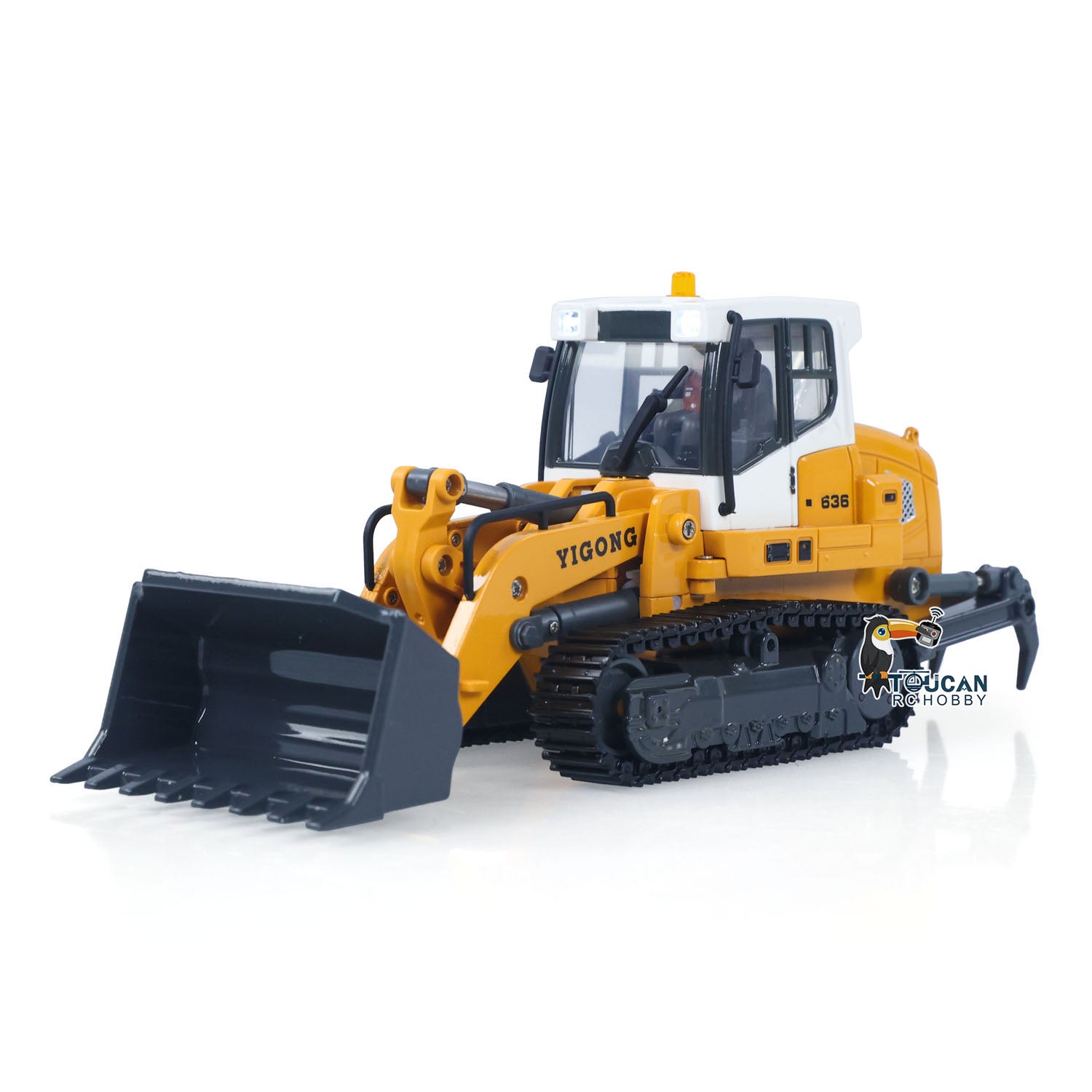TOUCAN RC HOBBY Yi Gong LR636 1/50 RC Tracked Loader Electric Lifting