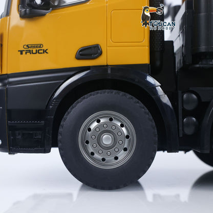 TOUCAN RC HOBBY US Stock HUINA 1538 1/14 RC Timber Grab Truck Dumper Remote Control Model Vehicles 2.4G Radio Battery Electric Car