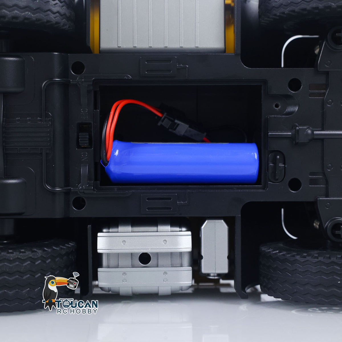 TOUCAN RC HOBBY US Stock HUINA 1538 1/14 RC Timber Grab Truck Dumper Remote Control Model Vehicles 2.4G Radio Battery Electric Car