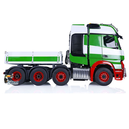 8x8 1/14 TOUCAN RC Tractor Truck Metal Chassis Painted Remote Control Lorry Car Models for TAMIYA Trailer Model Excavator