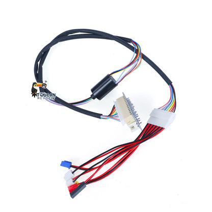 Henglong 1/16 RC Tank Rotating Gearbox Smoke Unit Board FPV System Infrared Combating System Receiver Plastic 340/360 Degree Rotating Gear Metal Antenna