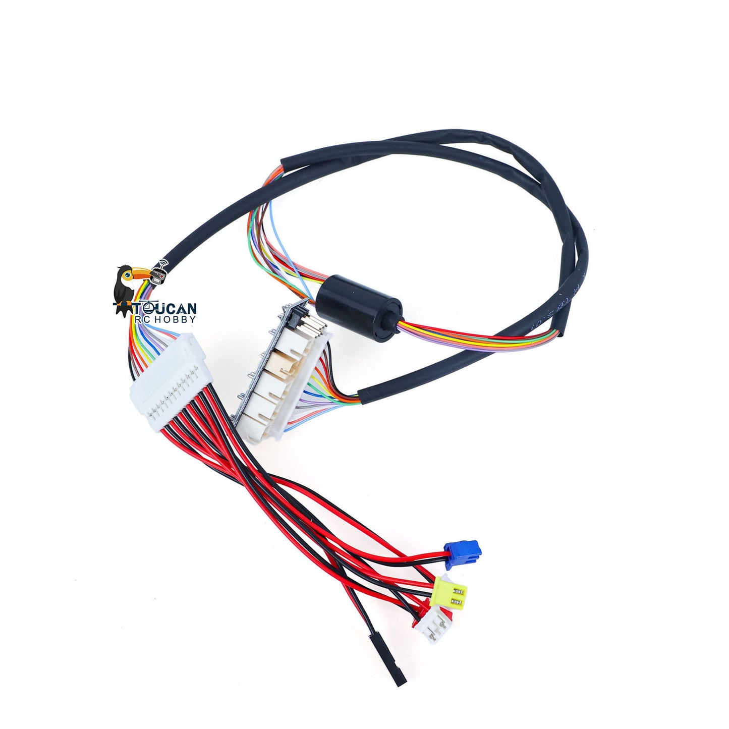 Henglong 1/16 RC Tank Rotating Gearbox Smoke Unit Board FPV System Infrared Combating System Receiver Plastic 340/360 Degree Rotating Gear Metal Antenna