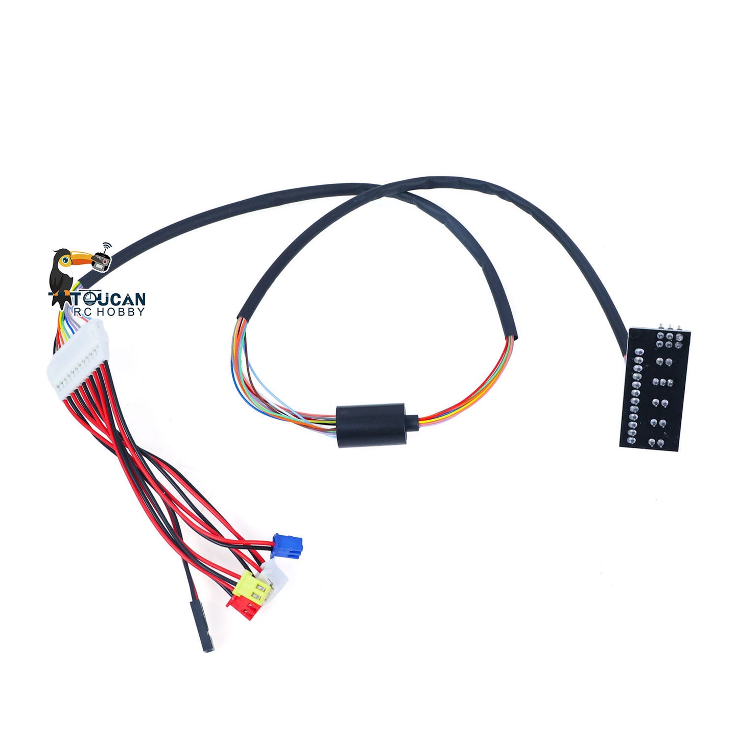 Henglong 1/16 RC Tank Rotating Gearbox Smoke Unit Board FPV System Infrared Combating System Receiver Plastic 340/360 Degree Rotating Gear Metal Antenna