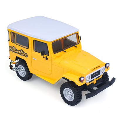 In Stock 1/16 Scale HG 4x4 RC Off-road Vehicle FJ40 Electric Remote Control Crawler Car Painted Assembled Simulation Hobby