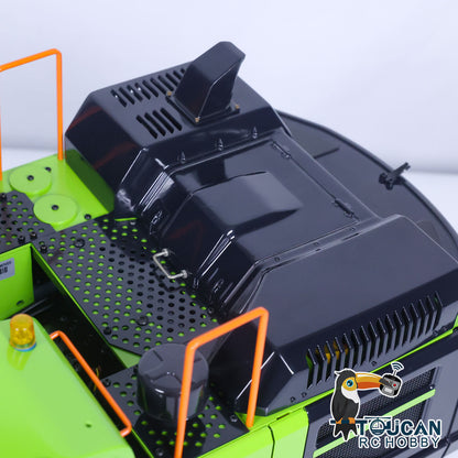 TOUCAN RC HOBBY MTModel EC380 Metal 1/14 RC Hydraulic Excavator 8-way Reversing Valve Clamshell Bucket Sound System for Digger Enthusiasts