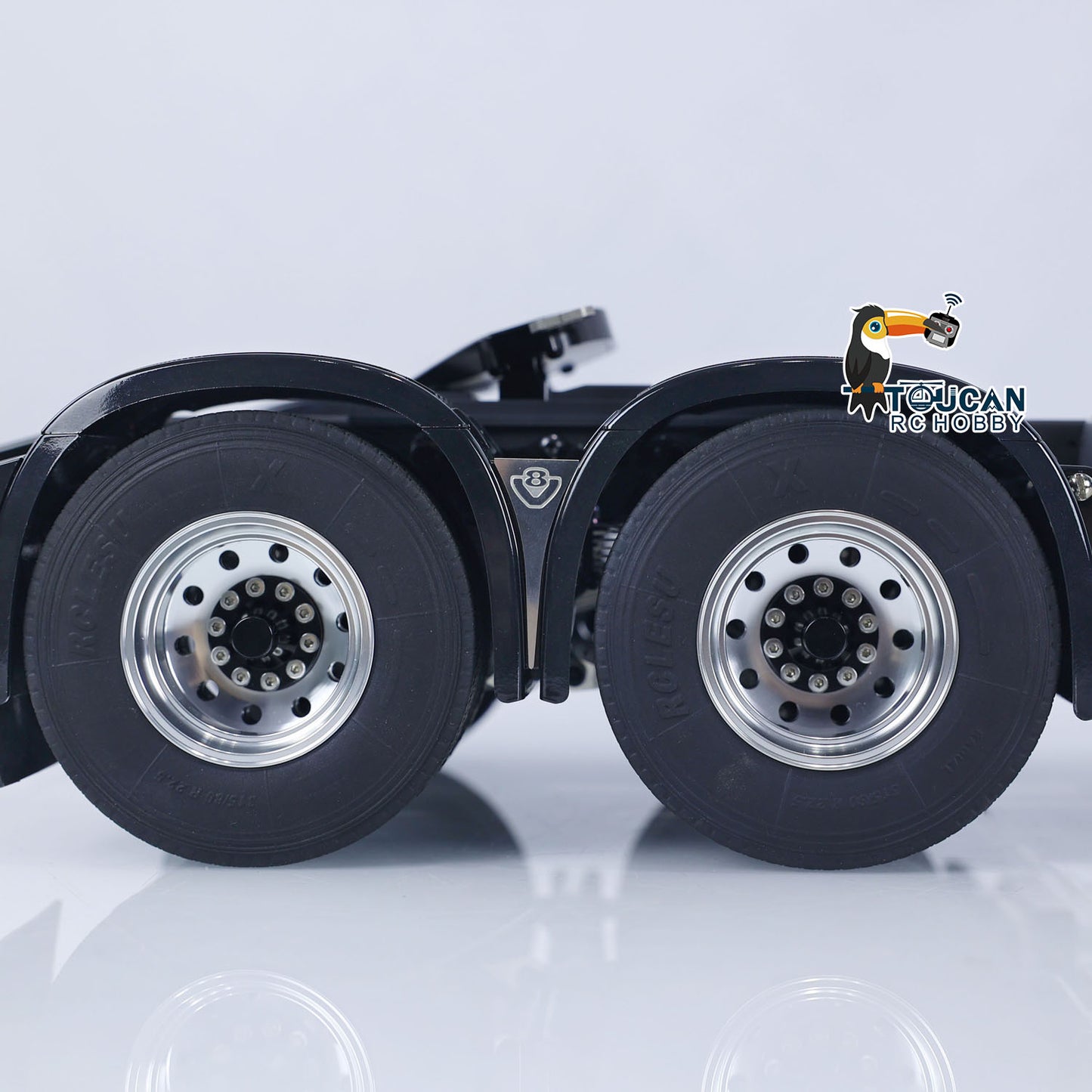 TOUCAN Metal Chassis 1/14 6x6 Remote Control Tractor Truck Painted Assembled Radio Control Car