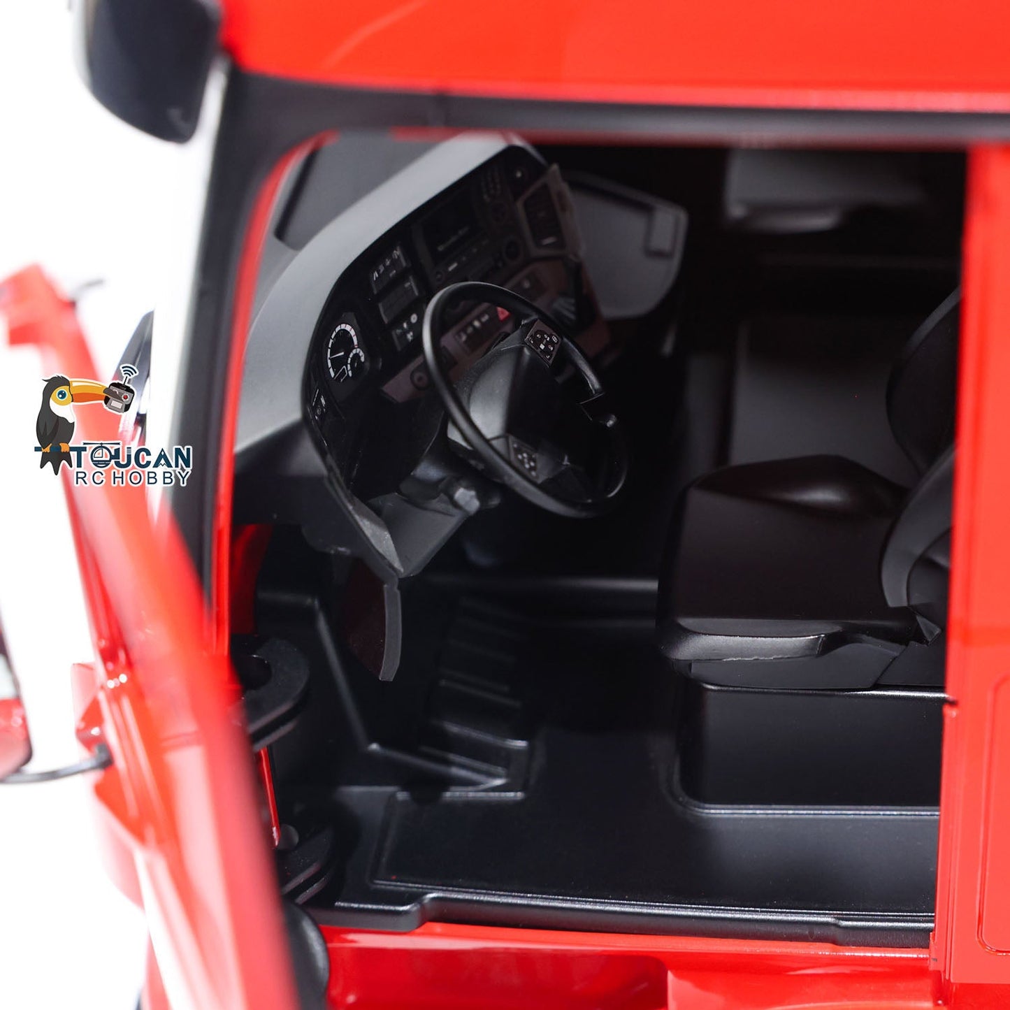 TOUCAN Metal Differential Lock Axles 3Speed Gearbox 8X8 1:14 RC Tractor Truck 3363 Radio Control Lorry Cars