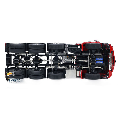 TOUCAN Metal Differential Lock Axles 3Speed Gearbox 8X8 1:14 RC Tractor Truck 3363 Radio Control Lorry Cars