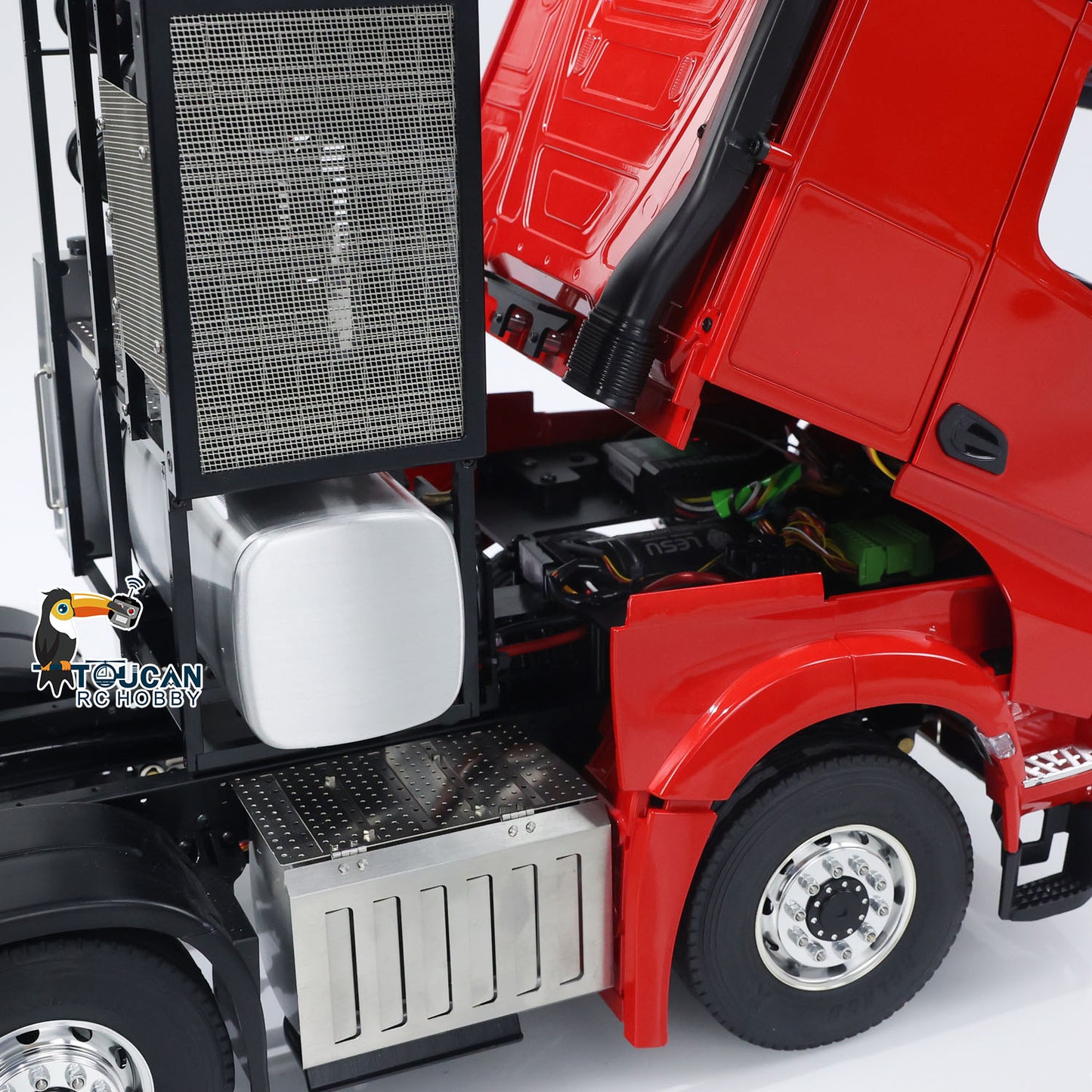 TOUCAN Metal Differential Lock Axles 3Speed Gearbox 8X8 1:14 RC Tractor Truck 3363 Radio Control Lorry Cars