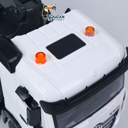 US Stock HUINA 1/18 Remote Control Concrete Pump Truck 1381 RTR Construction Vehicle Manual Support Leg Light Sound System Battery