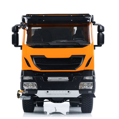 1/14 Hydraulic RC Dump Trucksx 2-speed Gearbox Remote Control Tipper Cars DIY Toy Hobby Model Gift Assembled Painted