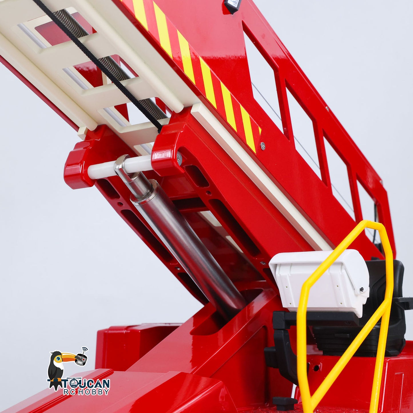 2Speed 1/14 4*4 Metal Chassis Electric Remote Control Lift Ladder Fire Truck RC Model Vehicle Radio No Battery Charger
