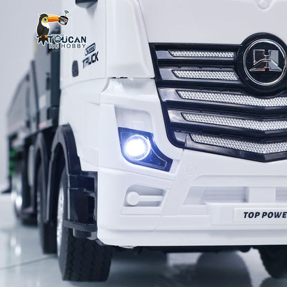 US Stock HUINA 1/18 Remote Control Concrete Pump Truck 1381 RTR Construction Vehicle Manual Support Leg Light Sound System Battery
