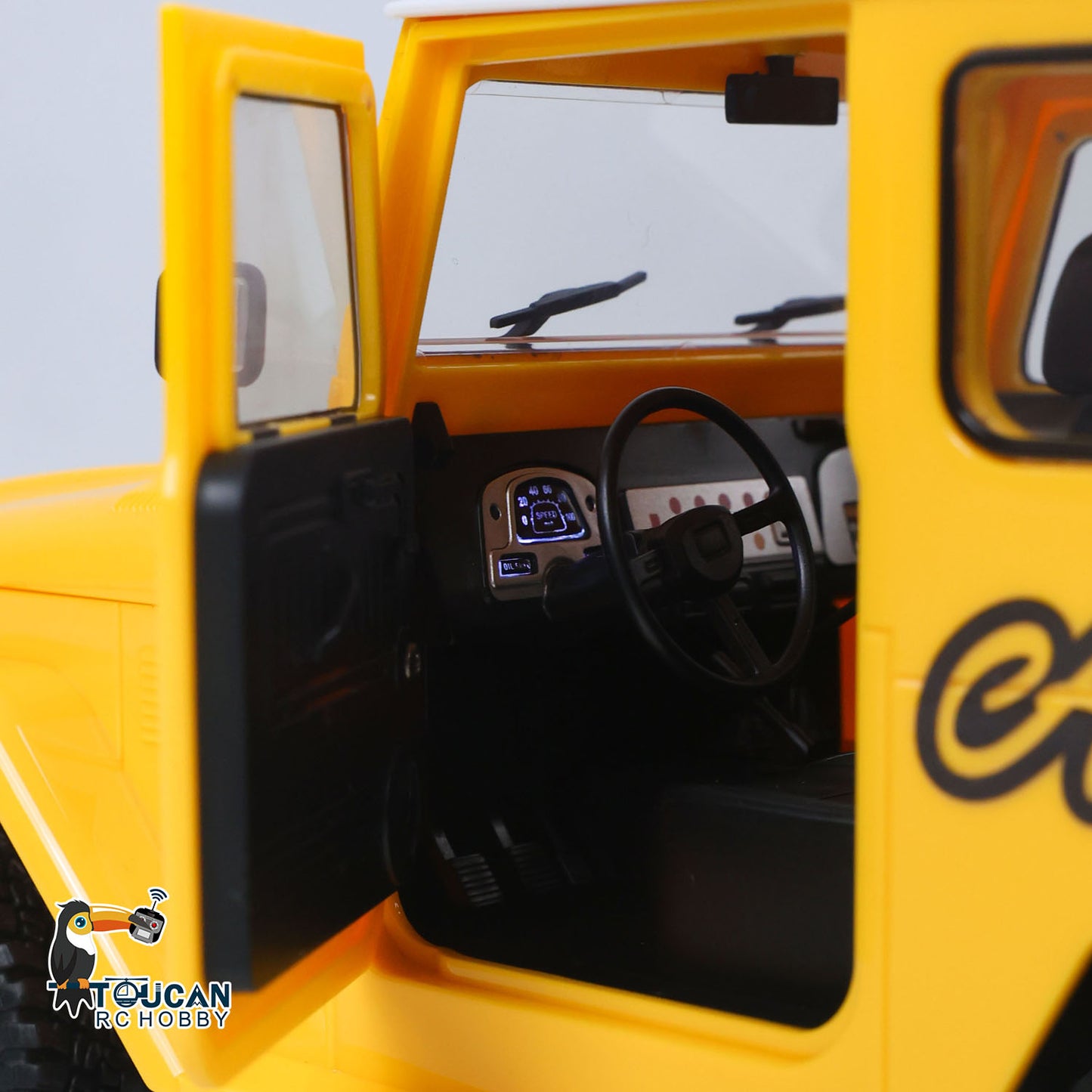 In Stock 1/16 Scale HG 4x4 RC Off-road Vehicle FJ40 Electric Remote Control Crawler Car Painted Assembled Simulation Hobby