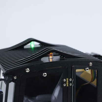 Metal 1/14 RC Hydraulic Crawler Dump Truck T14R Radio Controlled Tracked Tipper RTR Construction Vehicle ST8 Light Sound Battery