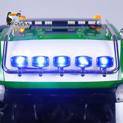 8x8 1/14 TOUCAN RC Tractor Truck Metal Chassis Painted Remote Control Lorry Car Models for TAMIYA Trailer Model Excavator