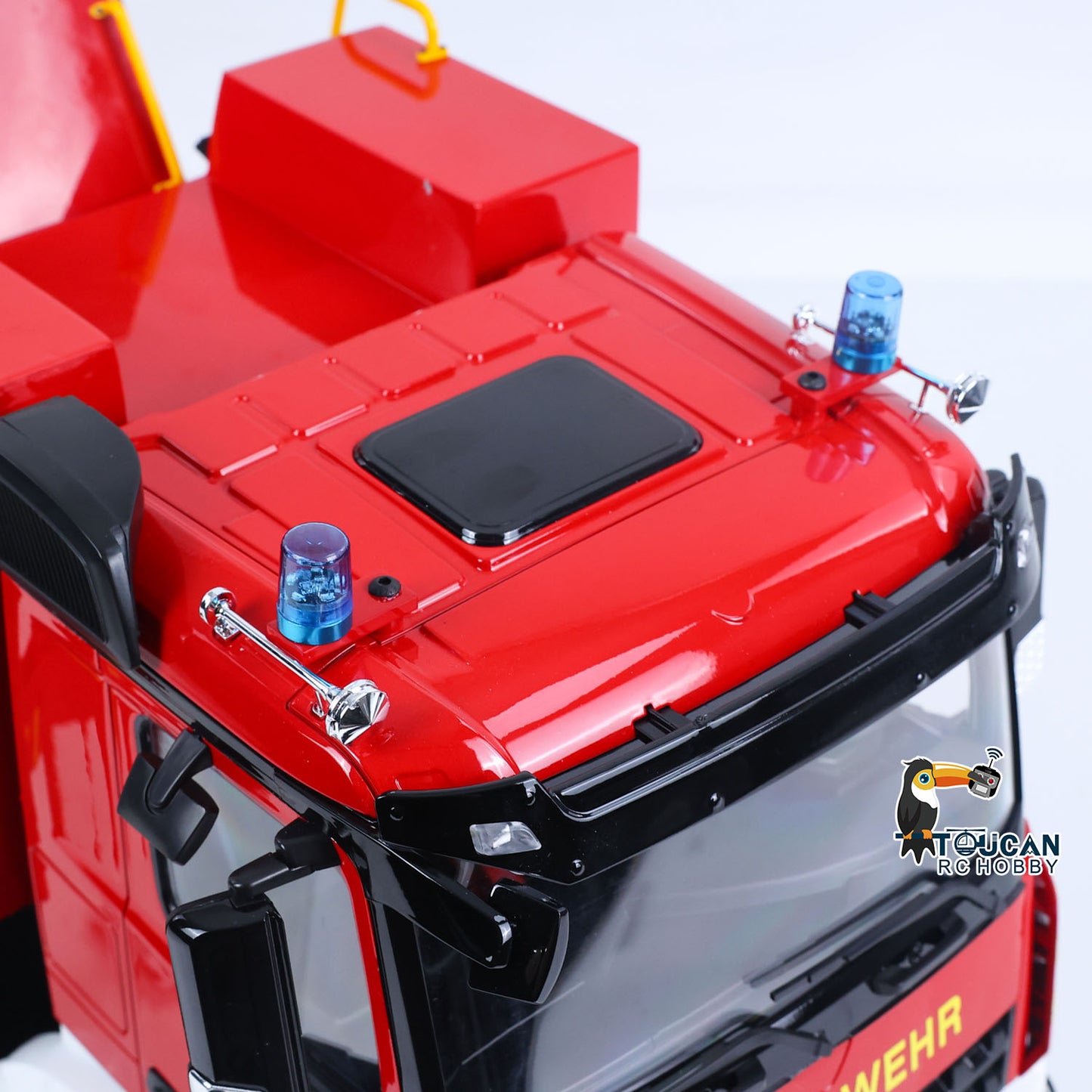 2Speed 1/14 4*4 Metal Chassis Electric Remote Control Lift Ladder Fire Truck RC Model Vehicle Radio No Battery Charger