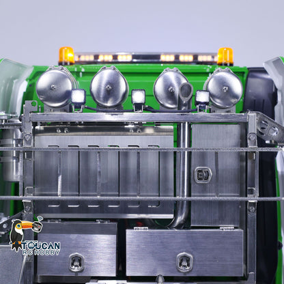 8x8 1/14 TOUCAN RC Tractor Truck Metal Chassis Painted Remote Control Lorry Car Models for TAMIYA Trailer Model Excavator