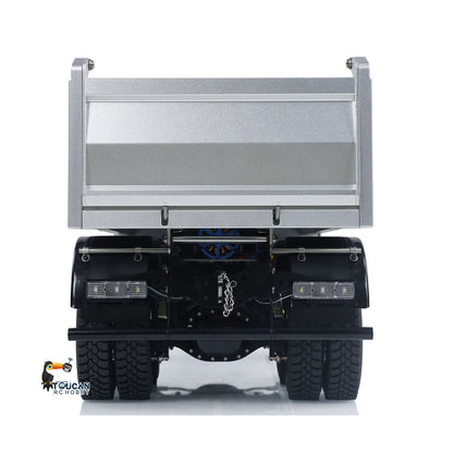 1/14 Hydraulic RC Dump Trucksx 2-speed Gearbox Remote Control Tipper Cars DIY Toy Hobby Model Gift Assembled Painted