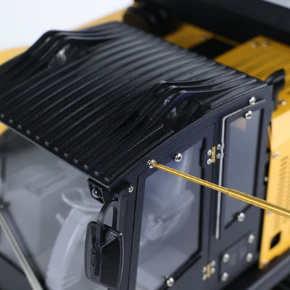 Metal 1/14 RC Hydraulic Crawler Dump Truck T14R Radio Controlled Tracked Tipper RTR Construction Vehicle ST8 Light Sound Battery