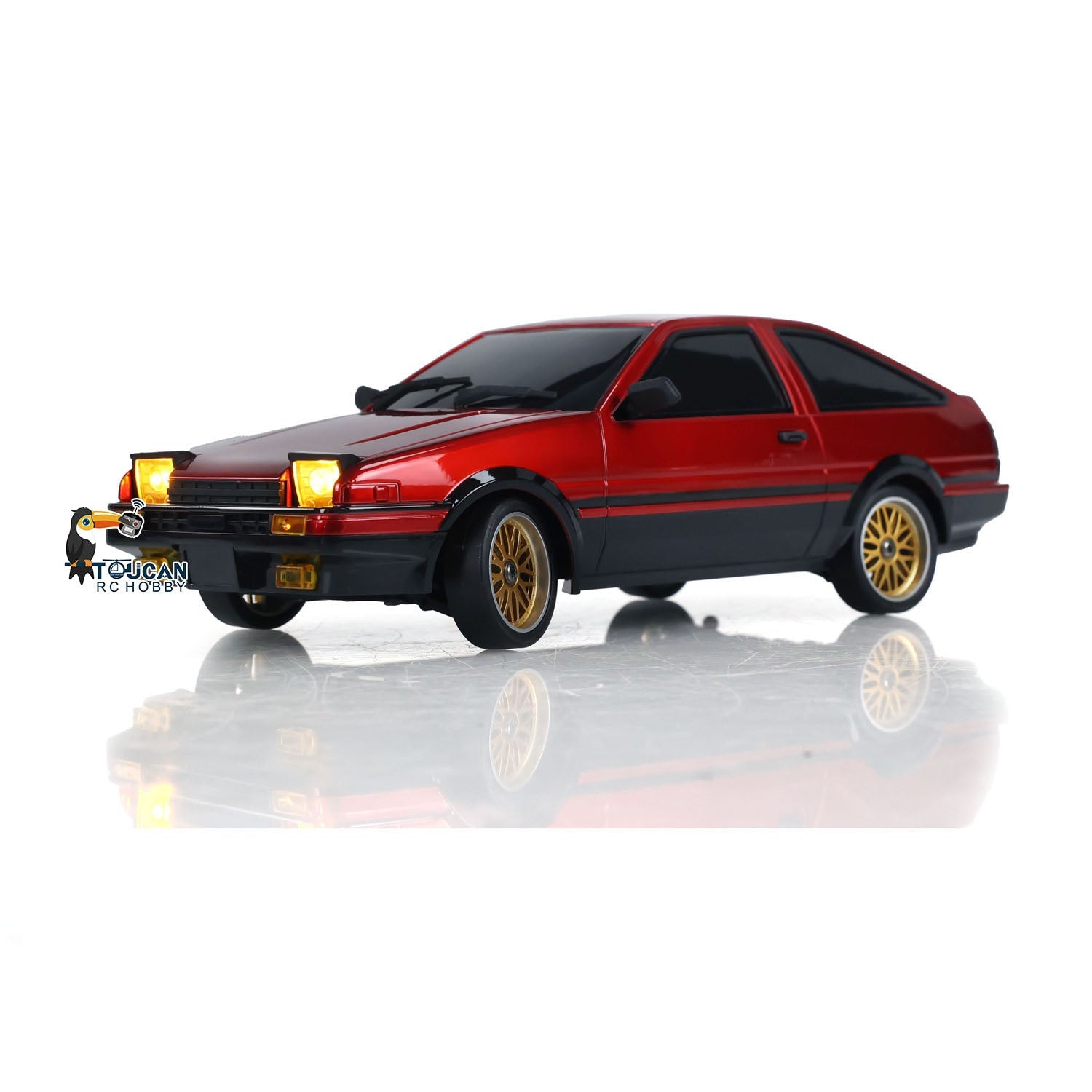 TOUCAN RC HOBBY US Stock 1/18 RC Drift Racing Car RWD LDRC LD1801 AE86