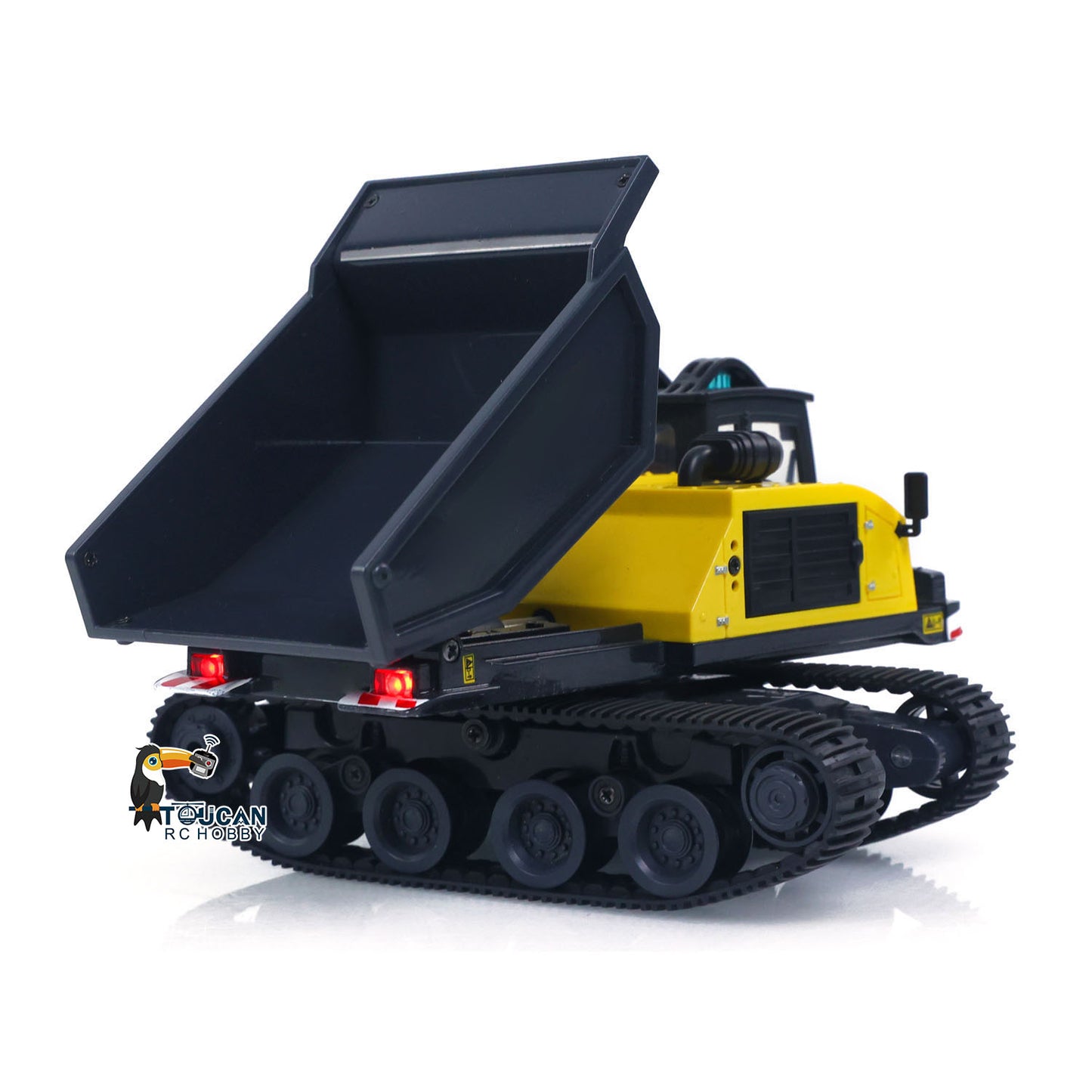 Pre-order 1/50 T14R Panther RTR Electric RC Crawler Dump Truck Construction Vehicle Tracked Tipper Finished Model Toys Lights Sounds Unit