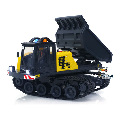 Pre-order 1/50 T14R Panther RTR Electric RC Crawler Dump Truck Construction Vehicle Tracked Tipper Finished Model Toys Lights Sounds Unit