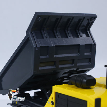 US Stock 1/50 T14R Panther RTR Electric RC Crawler Dump Truck Construction Vehicle Tracked Tipper Finished Model Toys Lights Sounds Unit