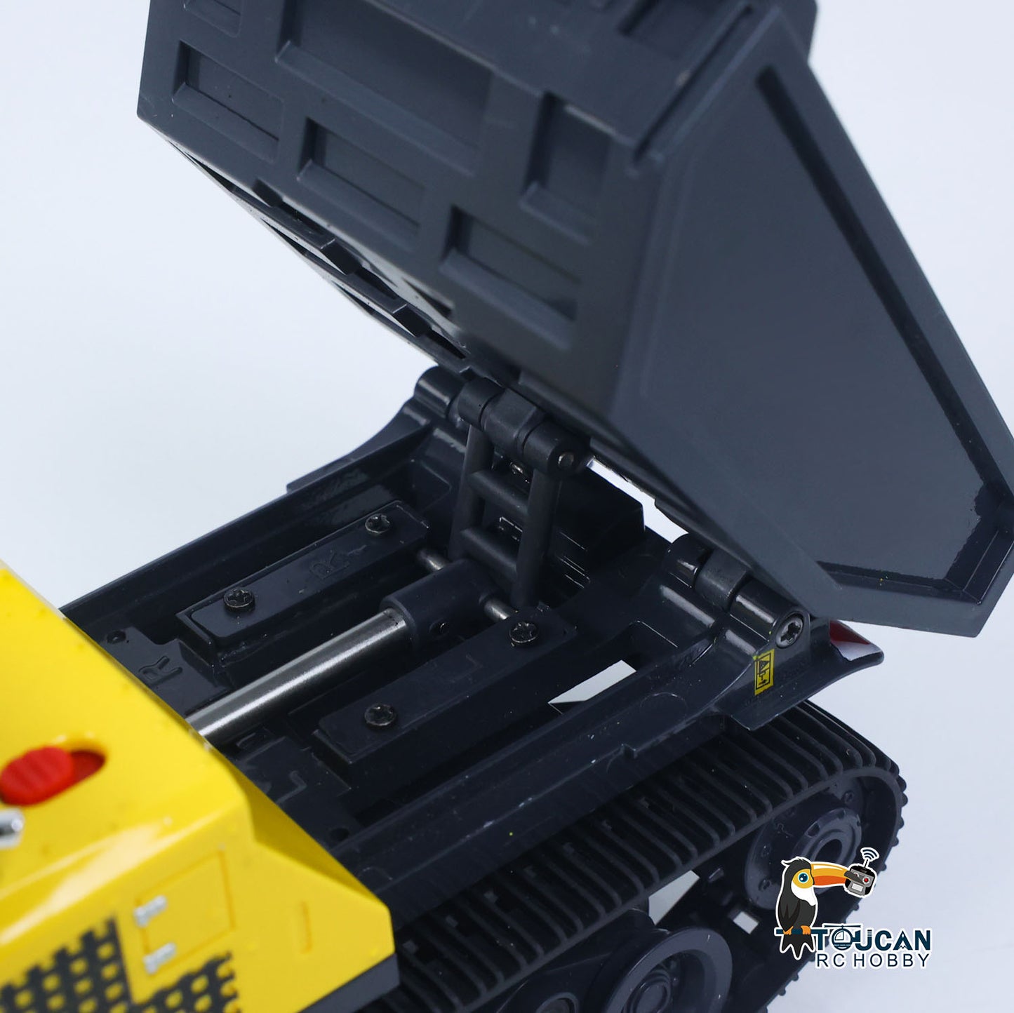 US Stock 1/50 T14R Panther RTR Electric RC Crawler Dump Truck Construction Vehicle Tracked Tipper Finished Model Toys Lights Sounds Unit