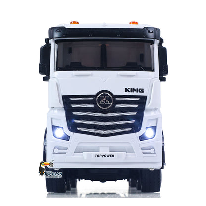 HUINA 1/18 Remote Control Concrete Pump Truck 1381 Engineering Vehicle Finished Model RTR Manual Support Leg Light Sound Effects